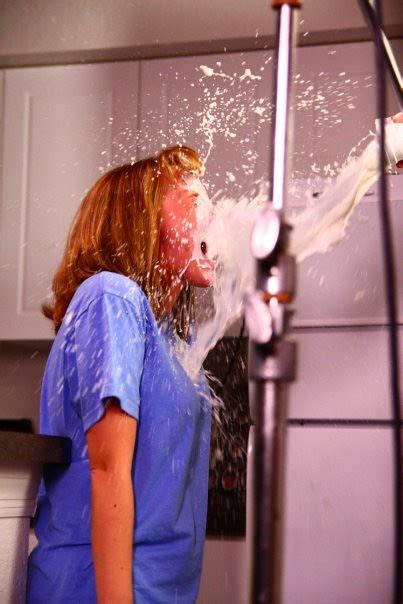 Splash Priscilla Gets Splashed In The Face With Milk Cold Flickr