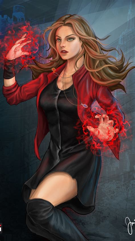 1080x1920 1080x1920 Scarlet Witch Superheroes Artwork Artist