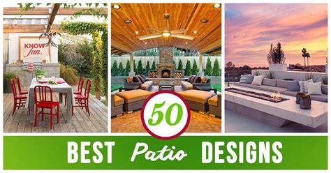 50 Best Patio Ideas For Design Inspiration For 2017