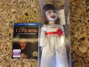 Annabelle Doll Came With My Review Copy Of The Conjuring On Blu Ray Incredibly Creepy El