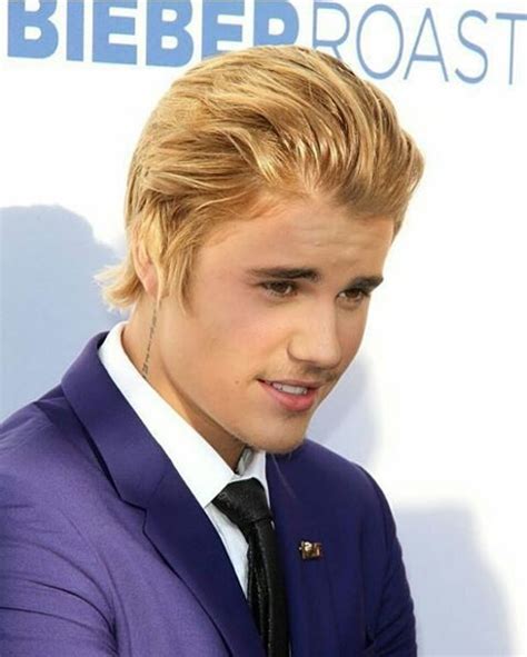 Awesome Trendy Justin Bieber Magical Platinum Blonde Hairstyles