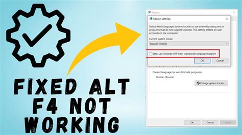 How To Fix Alt F4 Not Working Windows 11 Alt F4 2023 Youtube