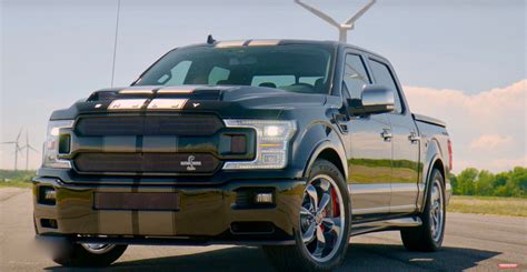 Watch The 770 Hp Ford F 150 Shelby Super Snake Smoke The Strip