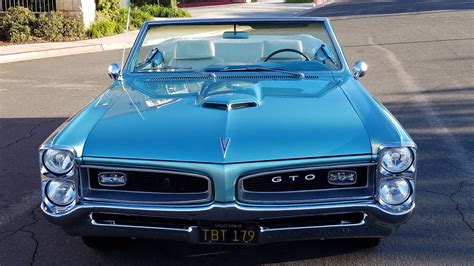 1966 Pontiac Gto Convertible F117 Anaheim 2016