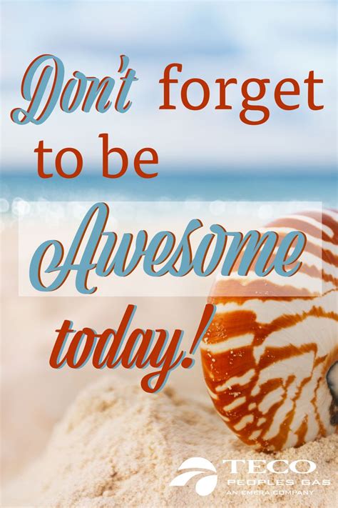 Be Awesome Today Food Breakfast Motivational Quotes