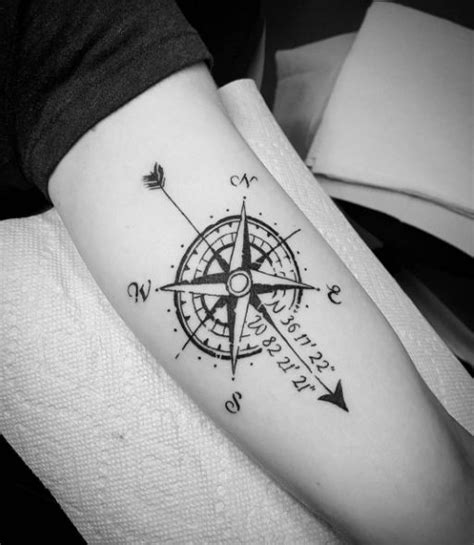 50 Impressive Compass Tattoos Designs And Ideas 2018 Tattoosboygirl