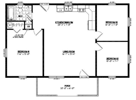 Basement Into 30 X 30 House Plans 2 Bedroom 1 Bath In Corner Yahoo