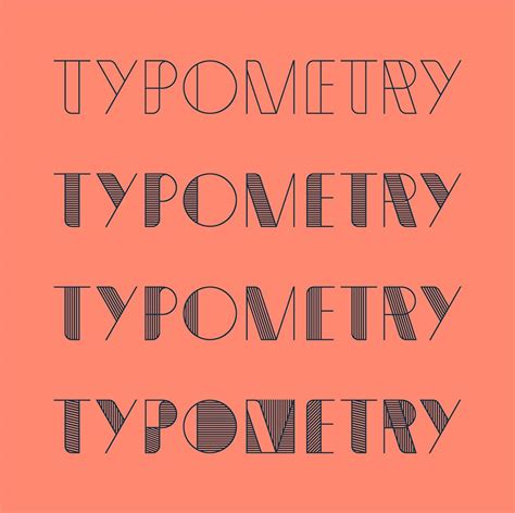 Typometry Pro on Behance | Word fonts, Typo logo, Graphic design typography