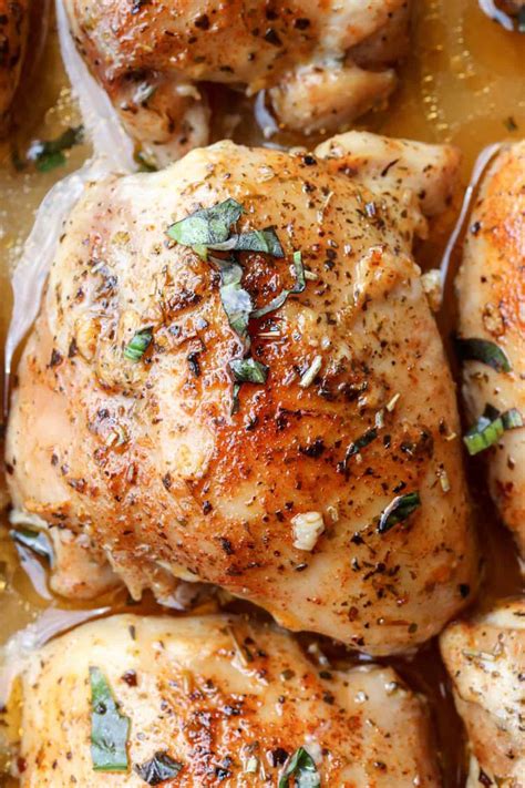 Place 4 chicken breast in bottom of freezer bag. Baked Tender Chicken Thighs Recipe (VIDEO) - Valentina's ...