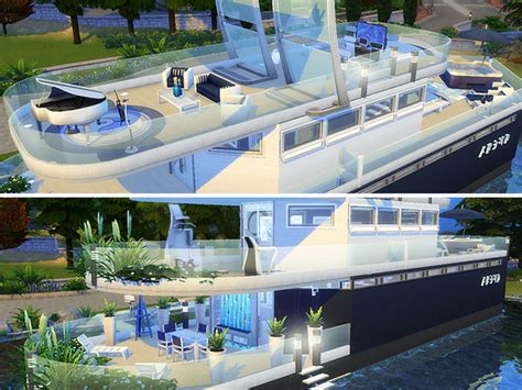 Atlantis Luxury Yacht By Dasie2 At Tsr Sims 4 Updates