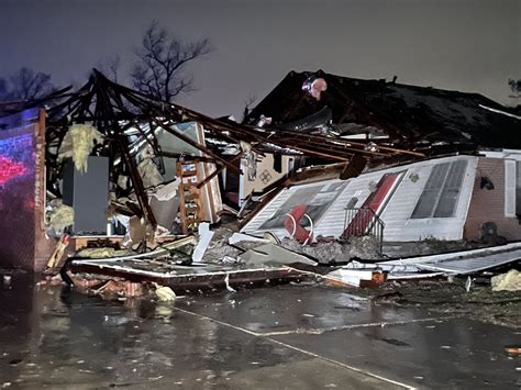 Bill Wadell On Twitter Brick Homes Blown Apart By Tornado In Trumann