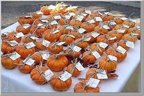 Williams sonoma offers a sophisticated collection of tableware, barware and glassware. pumpkin place card holders - Google Search | Fall wedding color schemes, Wedding favors fall ...