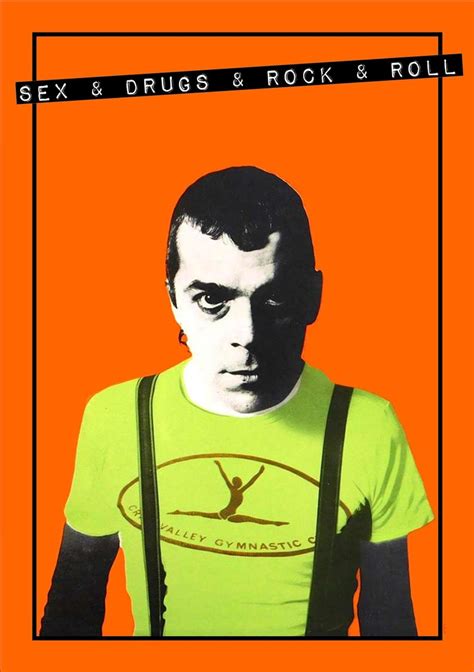 Ian Dury Sex And Drugs And Rock And Roll Punk A5 Etsy Uk