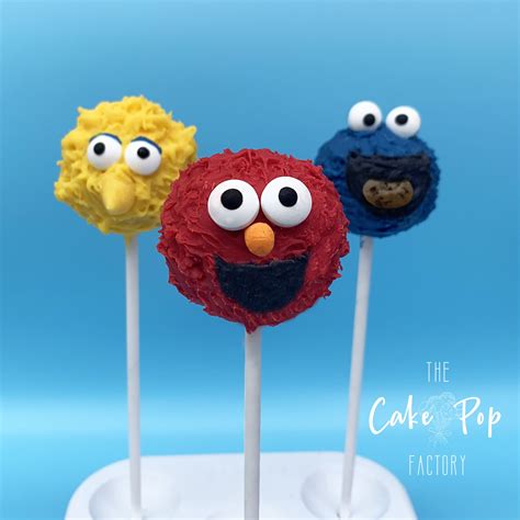 How Fun Are These Sesame Street Cake Pops Pefect For A Sesame Street