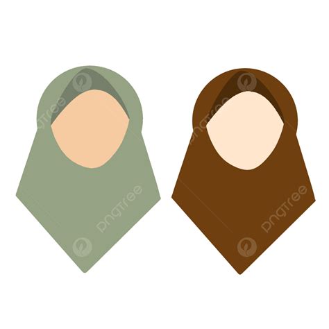 Karakter Hijab Clipart Png Vector Psd And Clipart With Transparent