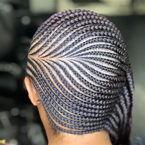 If big cornrows hairstyles is what you're after, these beautiful ghana braids braided into a bun will tick the boxes for you. 2019 Braided Cornrows : Unique Hairstyles Ideas You Should Try | | Zaineey's Blog
