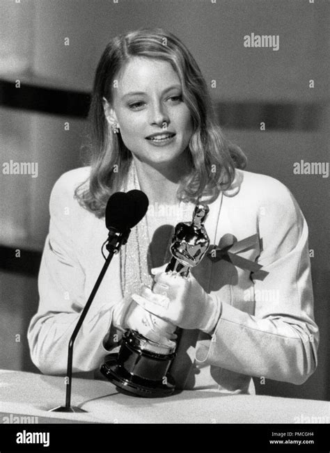 Jodie Foster 1992 Oscar Hi Res Stock Photography And Images Alamy