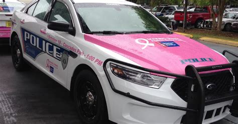 Tpd Unveils Pink Police Cruiser