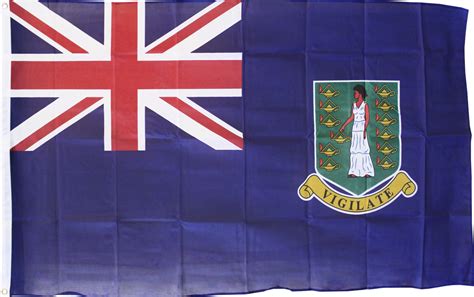 buy british virgin islands 3 x5 polyester flag blue flagline