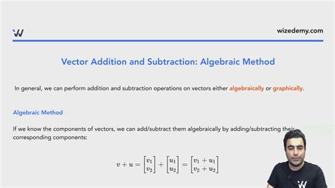 Vector Addition And Subtraction Wize University Physics Textbook