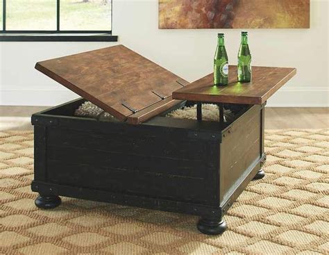 Brick triangular table lift up : Valebeck Cocktail Table wLift Top | Lift top coffee table ...