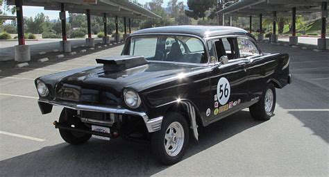 1956 Chevy Bel Air Hot Rod Streetstrip Gasser Drag Race Car 56 2