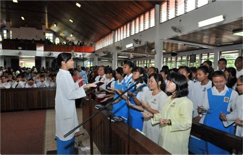 News Update Diocese Of Sandakan Misa Pelajar Di Gereja Holy Trinity
