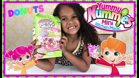 Yummy Nummies Mini Kitchen Magic Donut Delight Maker Diy Kit Youtube