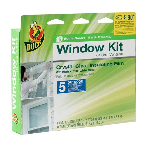 Check spelling or type a new query. Duck 62 in. x 210 in. Crystal Clear Outdoor Window Kit ...