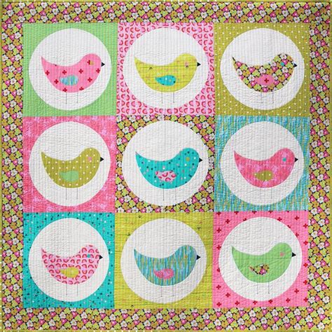 Nine Birds Quilt Quilts Bird Quilt Quilt Patterns