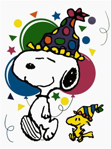 Snoopy Happy Birthday Clipart 14 Snoopy Birthday Images Snoopy