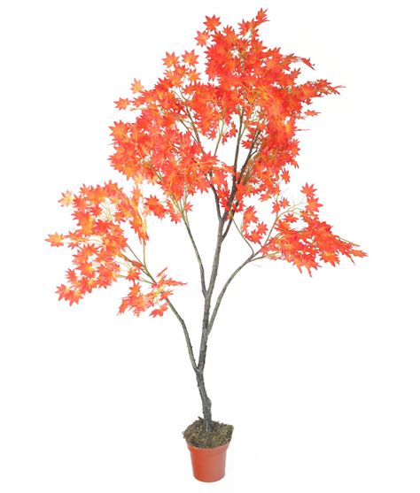 Artificial 5ft Burnt Orange Japanese Maple Tree Artplants