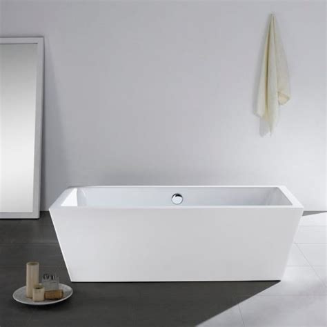 Eviva Alexa 60 White Acrylic Free Standing Bathtub Decors Us