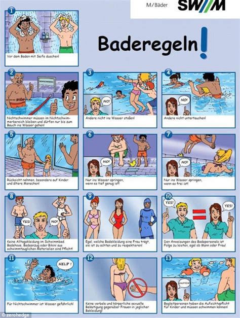 Germany Hands Out Guides At Swimming Baths After Women Were Groped By