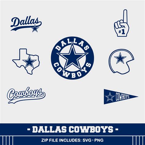 Dallas Cowboys Svg Bundle Dallas Cowboys Svg Nfl Svg Sport