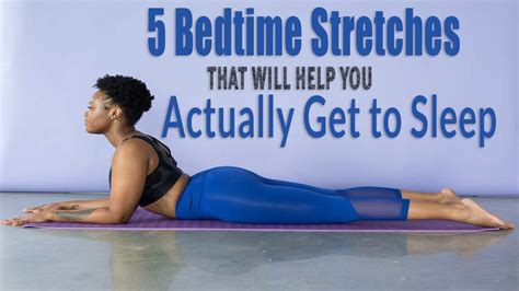 5 Bedtime Stretches That Will Help You Actually Get To Sleep Youtube