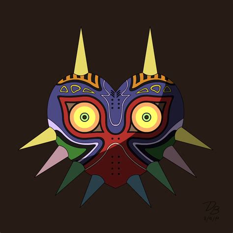Majoras Mask 360 By Thedude In Navyblue On Deviantart