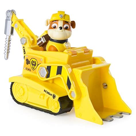Download Paw Patrol - Rubble's Diggin' Bulldozer - Figure and Vehicle - Buy Online in UAE. | Toys And ...