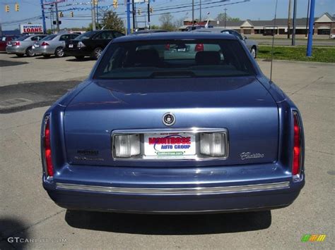 1998 Dark Adriatic Blue Metallic Cadillac Deville Sedan 28759116 Photo