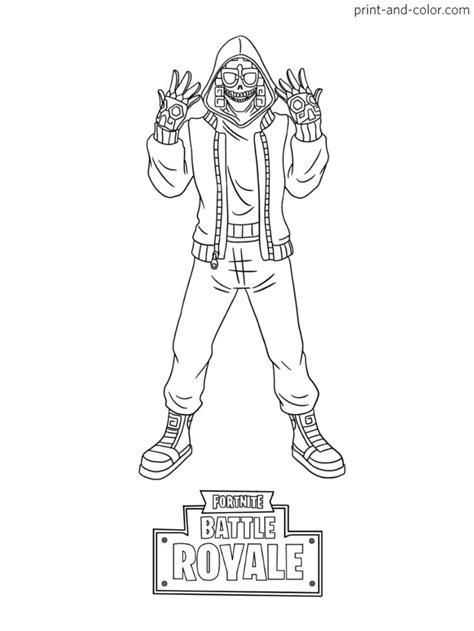Maybe you would like to learn more about one of these? Fortnite battle royale coloring page Mezmer Skin Season 8 ...