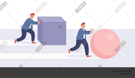 Businessman Moving Vector And Photo Free Trial Bigstock