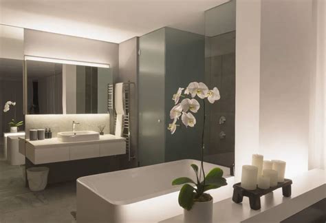 Sleek And Modern Contemporary Bathroom Design Decor Teknoterkini Id