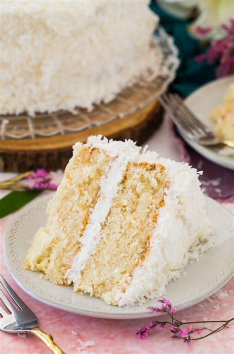 A Buttery Soft Coconut Cake Made With My Grandmothers Old Fashioned