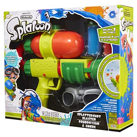 World Of Nintendo Splatoon Splattershot Ink Blaster Toy Pricepulse