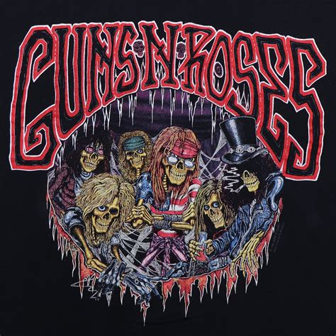 1992 Guns N Roses Use Your Illusion Tour Shirt Wyco Vintage