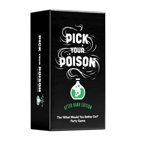 Buy Pick Your Poison Card Game The “what Would You Rather Do” Party