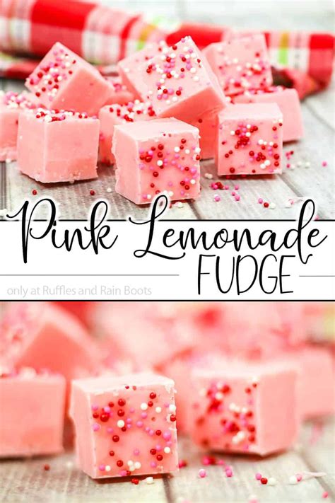 This Pink Lemonade Fudge Is Easy And Insanely Yummy Recipe