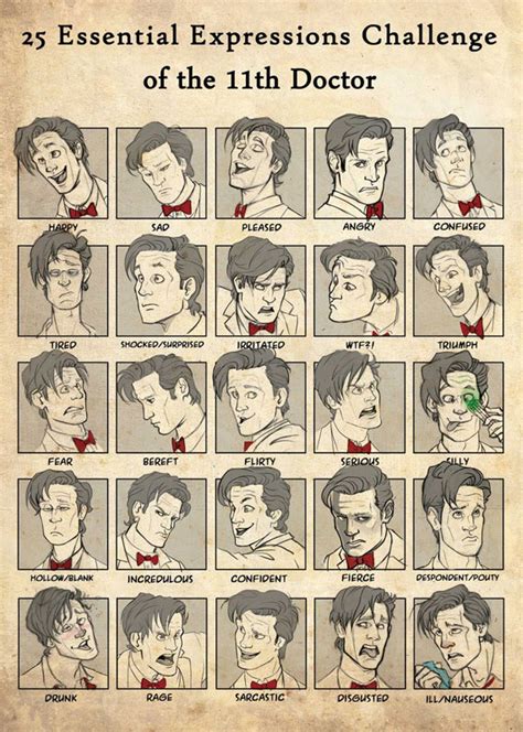 25 Essential Expressions Of The Eleventh Doctor The Eleventh Doctor