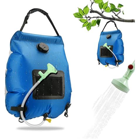 Camping Solar Shower Bag 20l Portable Solar Shower Bag Foldable