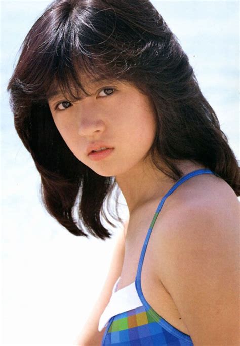 akina nakamori asian girl top singer 80s photos sweet memories swimwear fashion special
